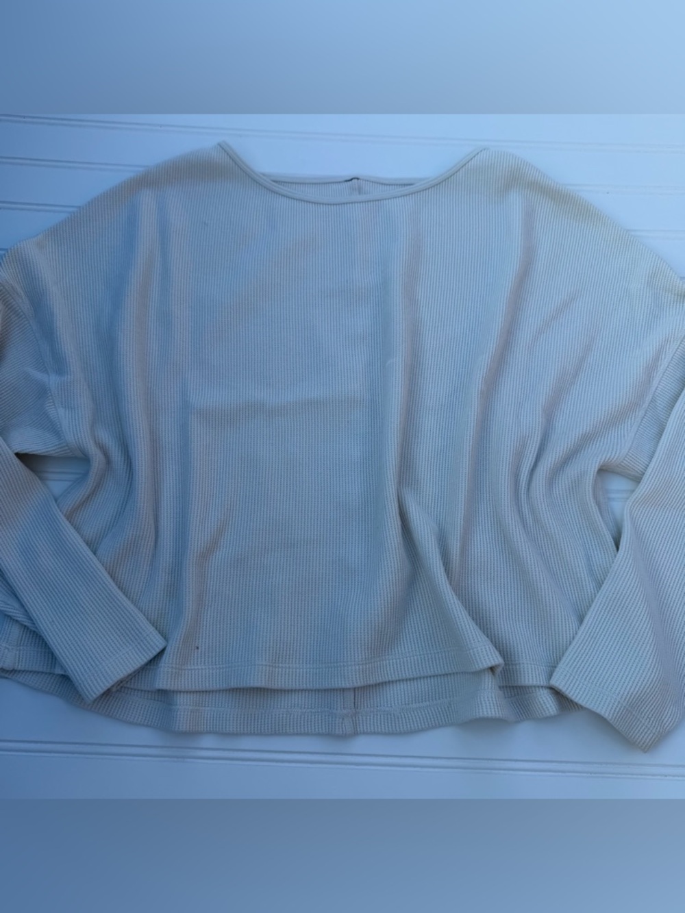 Vuori slouchy waffle crew XS/S